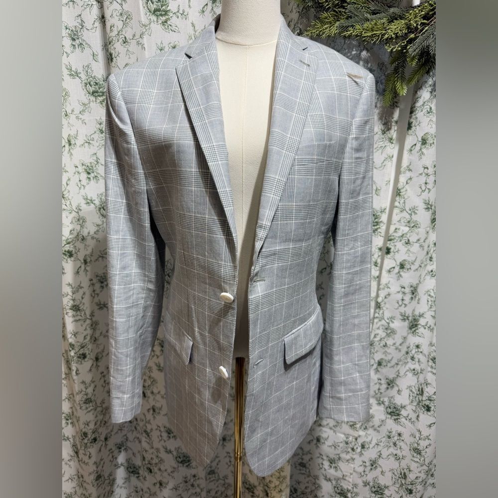 Indochino the Lydney gray blazer